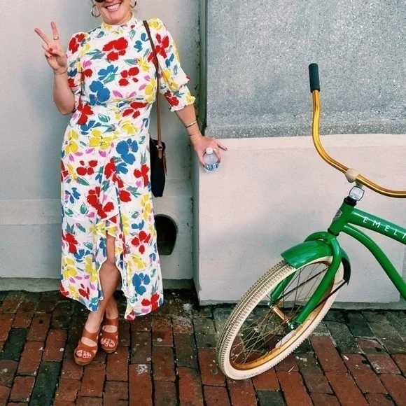 RIXO Floral Dress - Picture 10 of 13